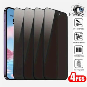 1-4PCS Screen Protector Tempered Glass For Redmi Note 15 14 13 Pro 5G 12 11 10 11S 10S 15C 14C 13C 12C 10C A3 Privacy Glass Film