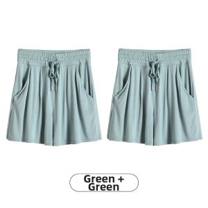 econice | Summer Lightweight Monochrome Casual Shorts Wearable Out Loose Large Size