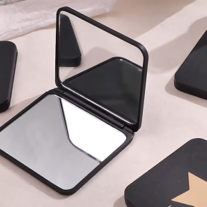 Foldable Pocket Mirror Mini Double-Sided Makeup  Dressing Mirror Cute Design Travel Gift Cermin Kecil 迷你镜子