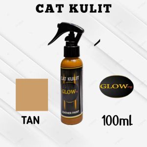 GLOWing cat kulit sintetis cat buat tas sepatu kulit permanent cat kulit warna semir kulit tas jaket