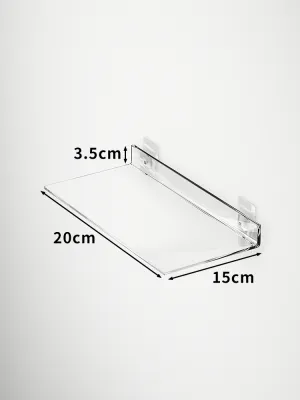 evesigar | Kệ Treo Tường Acrylic Không Cần Khoan