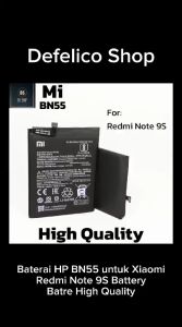 ORIGINAL BATERAI HP XIAOMI REDMI NOTE 9S 9 S BN55 BN 55 BATRAI BATRE