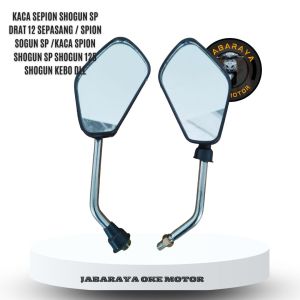 KACA SEPION SHOGUN SP DRAT 12 SEPASANG / SPION SOGUN SP /KACA SPION SHOGUN SP SHOGUN 125 SHOGUN KEBO DLL