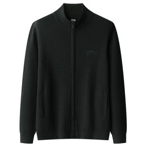 Jeep | Early Autumn Knitted Sweater Mens Jeep Woolen Casual Open Cardigan Fashionable City Style Long Sleeve Slim Fit Leisure Wear