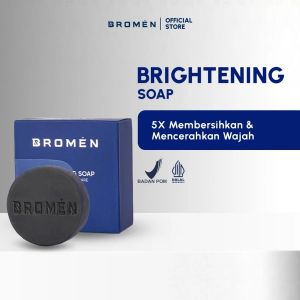 Bromen Brightening Soap Sabun Cuci Muka Pemutih Pria Perawatan Wajah Dalam 8 Hari