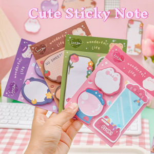 Cute Cartoon Animal Combination Sticky Notes 60Sheets/set Sticky Notes School Stationery Sticky Notes