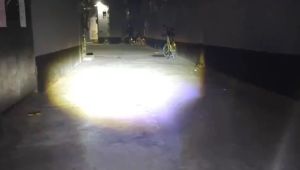 (กทม.จัดส่ง)สปอร์ตไลท์มอเตอร์ไซค์/คู่ 128W+128W/88W+88W LED DC12V-24V 2แพ็ค/ไฟโปรเจคเตอร์/สปอตไลท์มอเตอร์ไซค์/ Automotive Motorcycle LED Spotlight 2400 Lumens White+Yellow High/Low Power