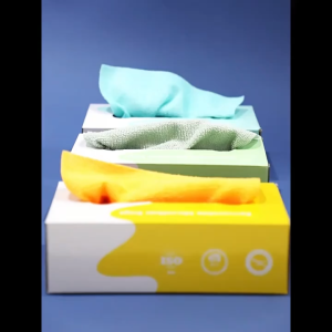 20PCS Absorbent Cleaning Dish Cloth Wash Cloth Kitchen Microfiber Towel Reusable Household Gam