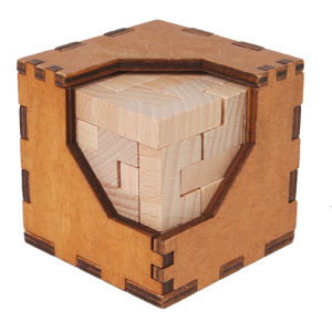 Mogu Series Lu Ban Lock Kongming Lock Wooden Puzzle Toys for Children Aged 8-12 Educational Unlocking Toys Primary School Gifts