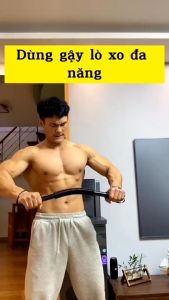 Gậy Bẻ Tập Cơ Tay Gậy Lò Xo Tập Cơ Vai Gym Lực 20kg-60kg Đàn Hồi Tốt Phù Hợp Luyện Tập Thể Thao Tại Nhà TOPBODY