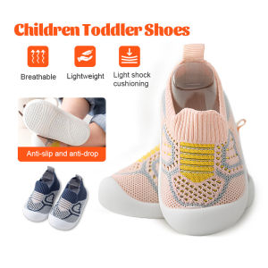 Baby Shoes Anti-slip Breathable Casual Mesh Sneakers Kids With Rubber Sole Soft Bottom Children Mesh Shoe Girls Boys 宝宝学步鞋