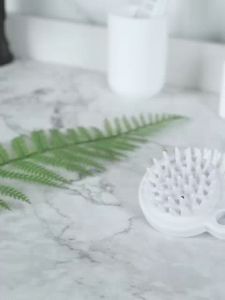 Promo Sikat Pijat Kulit Kepala Bahan Silikon Untuk Anti Rambut Rontok