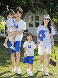 HONGLEXIUYAN | Casual Loose Short Sleeve T-Shirts for Family