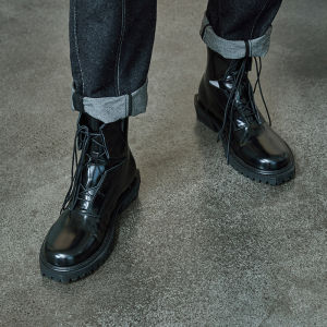 Fashionable Stylish Martin Boots Women Leather