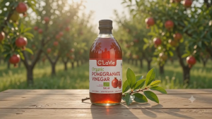 Giấm Táo Hữu Cơ Giấm Lựu Hữu Cơ CLAVIE Ý 500ml Hỗ Trợ Tiêu Hóa Thanh Lọc Cơ Thể