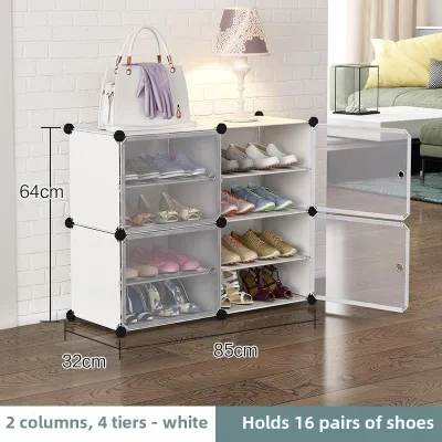 Dustproof Space-Saving Shoe Cabinet