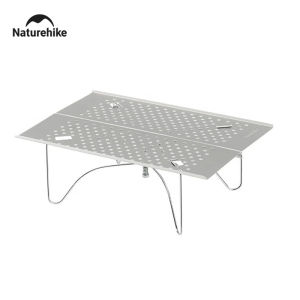 Naturehike 2024 New Camping Mini Table Ultralight High Load Easy Clean Picnic Table Outdoor Portable Folding Fishing Tables