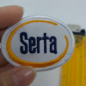 27MIX3 SERTA SPRINGBED logo patch emblem bordir iron on