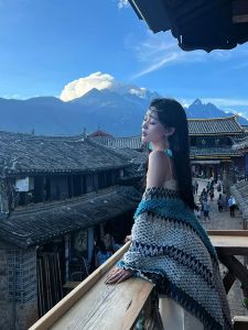 Xu HongHong Womens Ethnic Style Scarf Long Rectangle Summer Multi-Functional Outerwear Cape Trendy Travel Wear in Yunnan Xinjiang Tibet Qinghai Lijiang