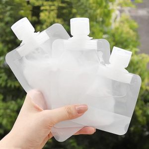 HK.1pcs Travel lotion extrusion bag Shampoo Body Milk Storage Bag Portable liquid storage bag Wash solution storage bag