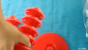 YYMALL-120หลุมอมยิ้มแสดงยืนขนมหวานของหวานออแกไนเซอร์ที่ใส่ไม้