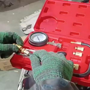 กำลังอัดเบนซิน เกจ์วัด เครื่องวัดความดัน เครื่องวัดความดัน เครื่องมือ ทดสอบ 0-300 PSI 0-21 กก./ซม. คุณสมบัติของเครื่องมือ 5 ตัว ที่ 4 ประการ ด้วย รายชื่อ 1 รายประการ 230 หน่อย 320 หน่อย 21 ประการ 2