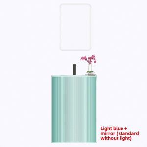 Column Wash Basin Color with Light Stylish Sink Internet Celebrity Commercial Pool Barbecue Bar Industrial Style Wash Basin