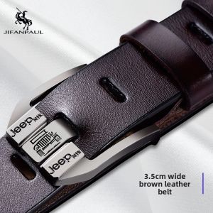 JIFANPAUL | Genuine Leather Mens Casual Belt