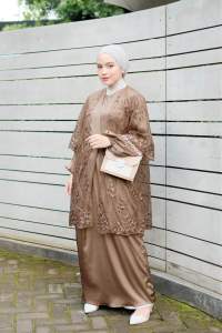 ERINA DRESS KONDANGAN WANITA BROKAT SILK