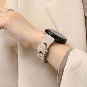 22mm 20mm watch Band for Samsung Galaxy watch 7/FE/6/5/pro/4/Classic/3/Active Silicone sport bracelet Samsung Gear 3 sport strap