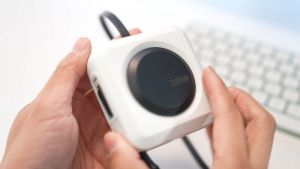 【LOCAL】PZOZ 100W Retractable Multi 3 in 1 Charging Cable Cord with LED Display USB C USB A to USB C/Lightning/Micro for iPhone iPad Mac Samsung for Desk Desktop Management Organizer