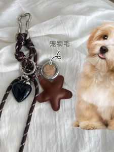 Handmade Diy Memorial Pet Hair Crystal Tooth Pendant for Cats And Dogs Small Gift Pendant Accessories Fashionable And Unique