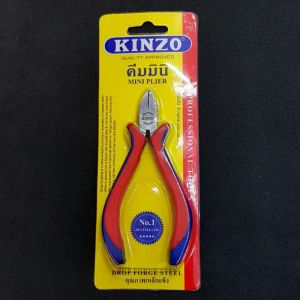 (รุ่นใหม่)คีมปากแบน คีมหนีบห่วงพระ คีมหนีบห่วงทอง Kinzo อุปกรณ์พระเครื่อง