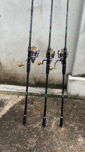 ชุดหน้าดิน คันเอเลี่ยน พร้อมรอก BC (1 ชุด ได้ รอก 1 ตัว คัน 1 คัน)