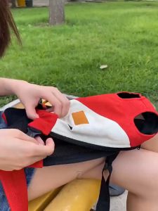 Travel Pet Chest Bag Outdoor Travel Backpack Breathable Durable Padded Shoulder Pet Adjustable Carrier Backpack Carrying