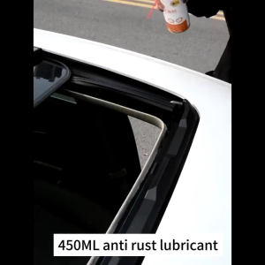 450ml Car Window Lubricant Door Noise Reduction Door Lubrication And Maintenance Sunroof Rust Prevention And Sealing Door Rubber Strip Softening Spray Rust Prevention Eliminate Window Noise Maintain Window