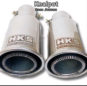 Knalpot HKS Sos / Swoss Pipa Mobil Racing Suara Jet Bus Baud Mobil Tinggal Baud
