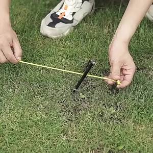 Adjustable outdoor camping tent S-shaped aluminum alloy open rope buckle outdoor camping tent rope fixing accessories