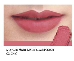 SILKYGIRL Matte Styler Slim Lipcolor