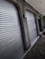 rolling door. 