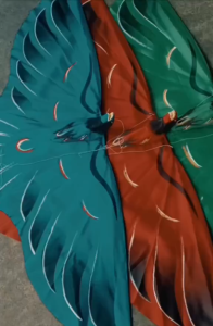 MAINAN LAYANGAN BURUNG ELANG  LAYANG-LAYANG BAHAN KAIN DAN BAMBU