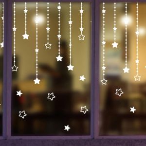 สติ๊กเกอร์ตกแต่งผนังแบบติดไดร์เวน วัสดุ PVC ทนน้ำ โมเดิร์น สีสันสดใส สำหรับตกแต่งหน้าร้าน หน้าต่าง กระจก ตู้ ห้องนอน