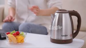 Sonifer Electric Kettle 1.8L 1500w High Power Fast Heating Home Safety Auto-Off Water Heater