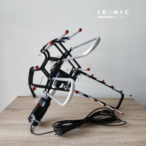 IKONIC Antena TV Digital Remote Outdoor Luar PF 850 Free Boster Kabel 10 Meter