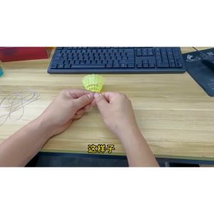 [ READY STOCK ] Glowing Badminton Trainer Self Practice Badminton Training Device Set Self-study Shuttlecock Rebound