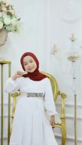 PASHMINA KANCING KIDS MATT AIRISH