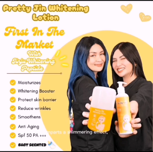 PRETTY JINS WHITENING LOTION SUPER AMOY BABY LIGHTS ON SKIN 250ML