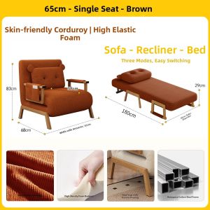 HUIXIONGKANLAN | Adult Foldable Sofa Bed For Office Nap And Home Use