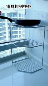 Singapore Japanese Style Rack Designed for Corner Use Student Book Shelf or Kitchen Organizer