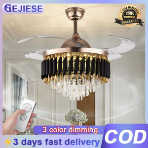 GEJIESE 42inch Crystal Ceiling Fan with Light: A Comprehensive Guide
